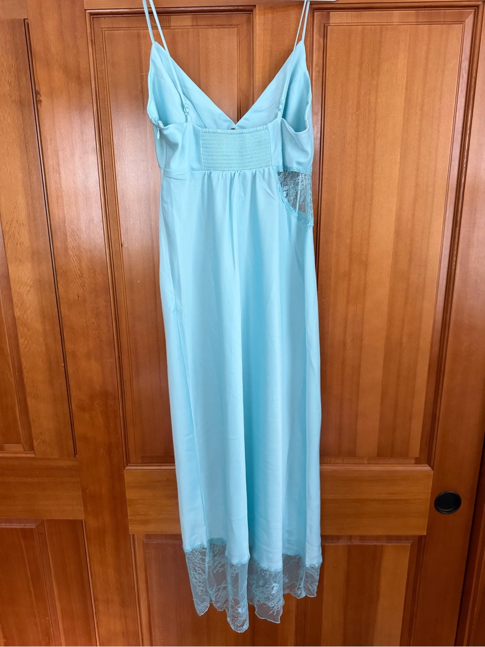 Urban Outfitters Light Blue Slip Dress - Picture 2 of 4
